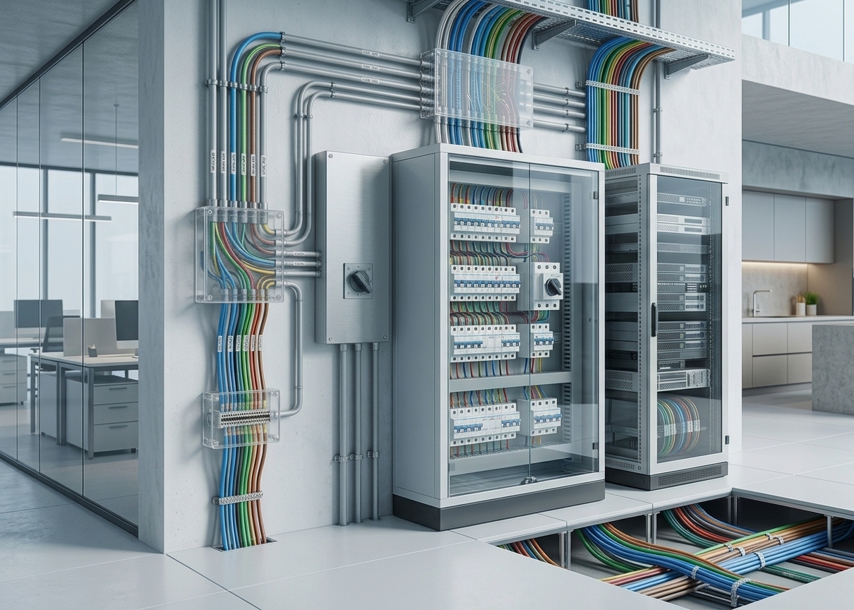 Elektrik tesisatı ve kablo bağlantıları